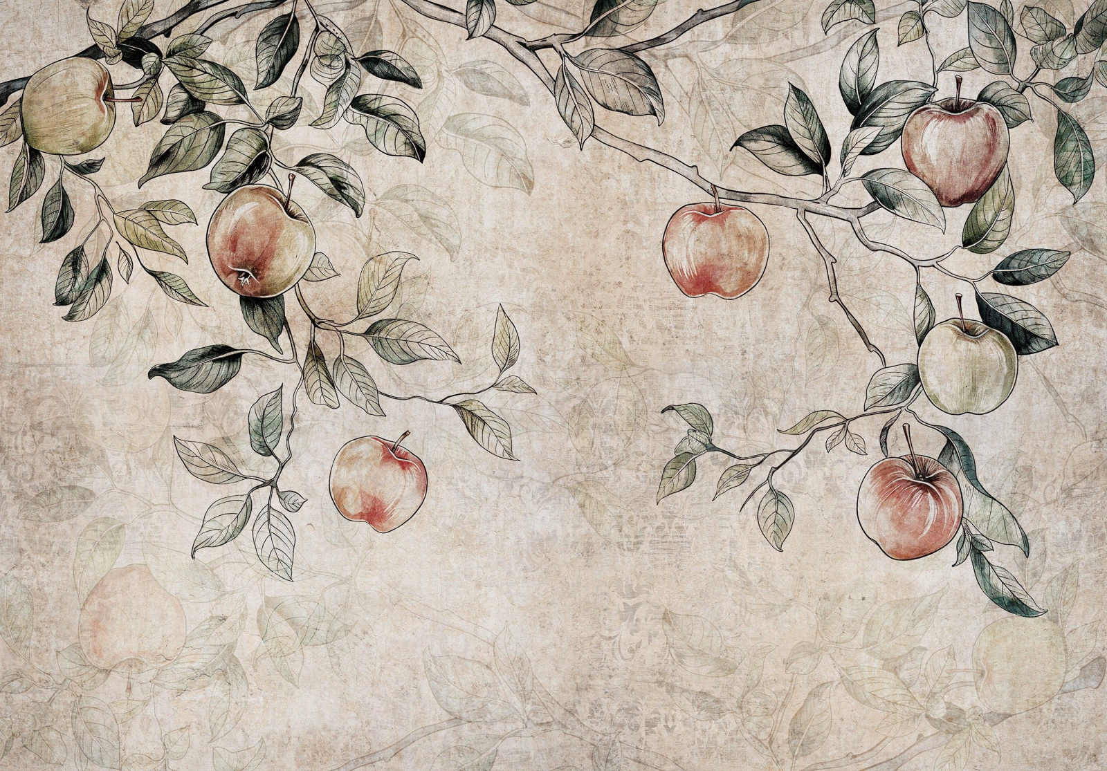 Флис Фототапет FLOWERS художествен стил